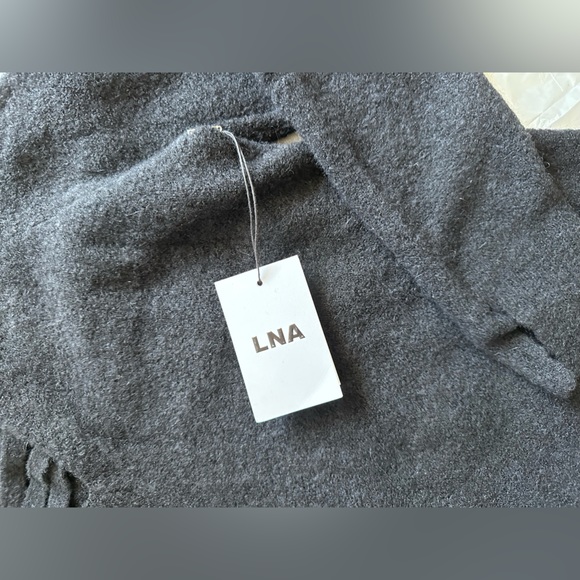 NWT LNA x Revolve Ziggy Alpaca Sweater in Black - Picture 4 of 5